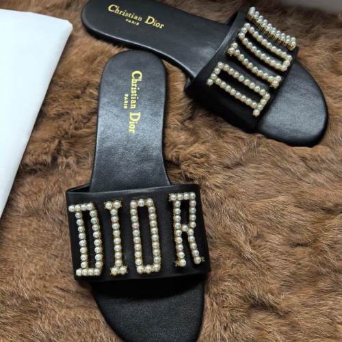 Cheap Christian Dior Slippers For Women #1225540 Replica Wholesale [$68.00 USD] [ITEM#1225540] on Replica Christian Dior Slippers