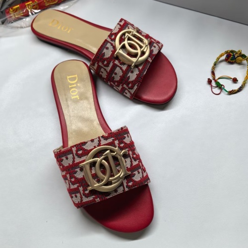 Cheap Christian Dior Slippers For Women #1225541 Replica Wholesale [$68.00 USD] [ITEM#1225541] on Replica Christian Dior Slippers