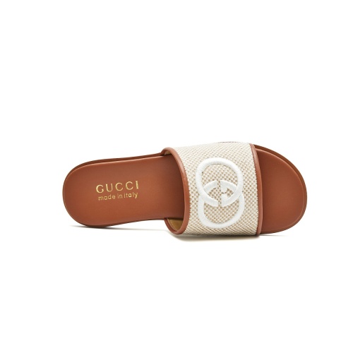 Cheap Gucci Slippers For Men #1225547 Replica Wholesale [$92.00 USD] [ITEM#1225547] on Replica Gucci Slippers