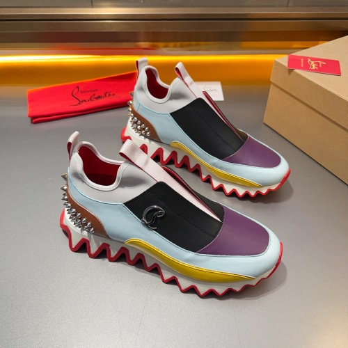 Cheap Christian Louboutin Casual Shoes For Men #1225619 Replica Wholesale [$125.00 USD] [ITEM#1225619] on Replica Christian Louboutin Casual Shoes