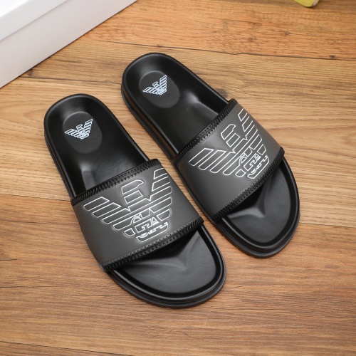 Cheap Armani Slippers For Men #1225633 Replica Wholesale [$56.00 USD] [ITEM#1225633] on Replica Armani Slippers