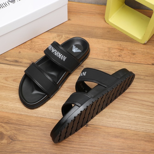 Cheap Armani Slippers For Men #1225654 Replica Wholesale [$56.00 USD] [ITEM#1225654] on Replica Armani Slippers