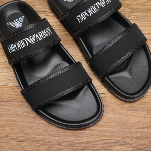 Cheap Armani Slippers For Men #1225654 Replica Wholesale [$56.00 USD] [ITEM#1225654] on Replica Armani Slippers