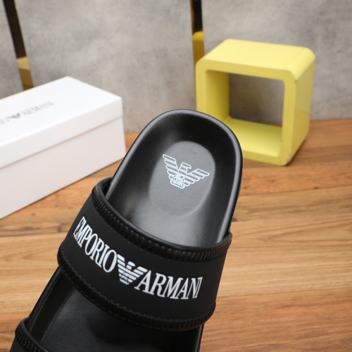 Cheap Armani Slippers For Men #1225654 Replica Wholesale [$56.00 USD] [ITEM#1225654] on Replica Armani Slippers