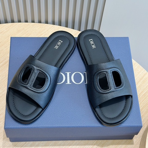 Cheap Christian Dior Slippers For Men #1225687 Replica Wholesale [$60.00 USD] [ITEM#1225687] on Replica Christian Dior Slippers