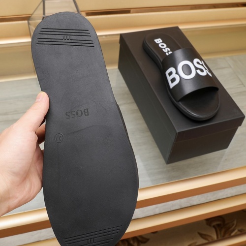 Cheap Boss Slippers For Men #1225690 Replica Wholesale [$64.00 USD] [ITEM#1225690] on Replica Boss Slippers