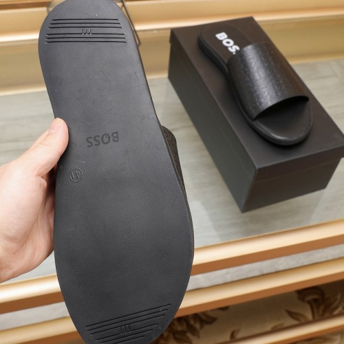 Cheap Boss Slippers For Men #1225698 Replica Wholesale [$64.00 USD] [ITEM#1225698] on Replica Boss Slippers