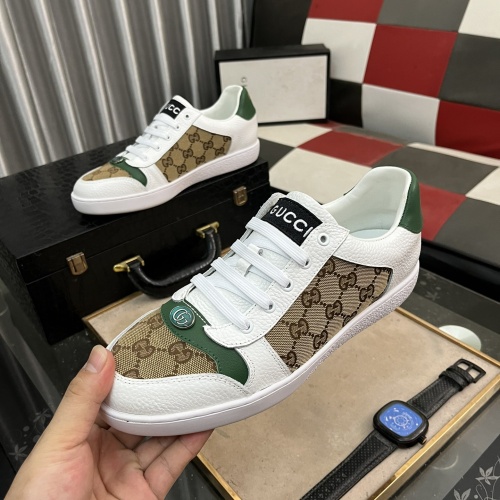 Cheap Gucci Casual Shoes For Men #1225699 Replica Wholesale [$72.00 USD] [ITEM#1225699] on Replica Gucci Casual Shoes