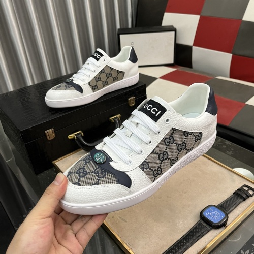 Cheap Gucci Casual Shoes For Men #1225704 Replica Wholesale [$72.00 USD] [ITEM#1225704] on Replica Gucci Casual Shoes