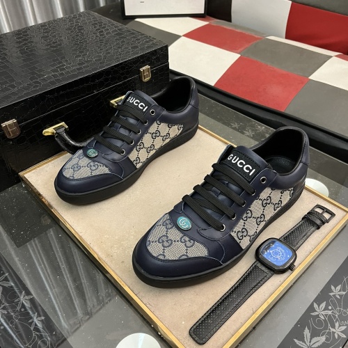 Cheap Gucci Casual Shoes For Men #1225705 Replica Wholesale [$72.00 USD] [ITEM#1225705] on Replica Gucci Casual Shoes