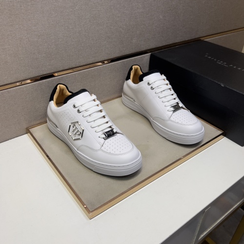 Cheap Philipp Plein PP Casual Shoes For Men #1225725 Replica Wholesale [$92.00 USD] [ITEM#1225725] on Replica Philipp Plein PP Casual Shoes