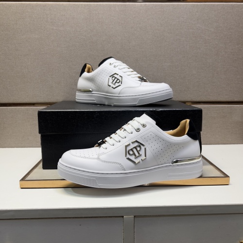 Cheap Philipp Plein PP Casual Shoes For Men #1225725 Replica Wholesale [$92.00 USD] [ITEM#1225725] on Replica Philipp Plein PP Casual Shoes