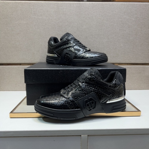 Cheap Philipp Plein PP Casual Shoes For Men #1225729 Replica Wholesale [$102.00 USD] [ITEM#1225729] on Replica Philipp Plein PP Casual Shoes