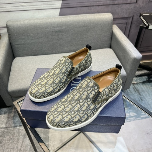 Cheap Christian Dior Casual Shoes For Men #1225795 Replica Wholesale [$72.00 USD] [ITEM#1225795] on Replica Christian Dior Casual Shoes