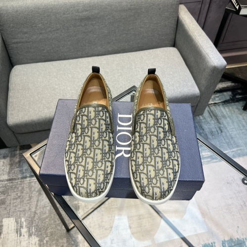 Cheap Christian Dior Casual Shoes For Men #1225795 Replica Wholesale [$72.00 USD] [ITEM#1225795] on Replica Christian Dior Casual Shoes