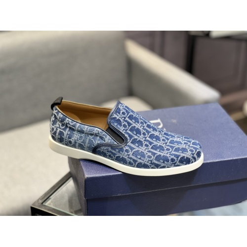 Cheap Christian Dior Casual Shoes For Men #1225802 Replica Wholesale [$72.00 USD] [ITEM#1225802] on Replica Christian Dior Casual Shoes