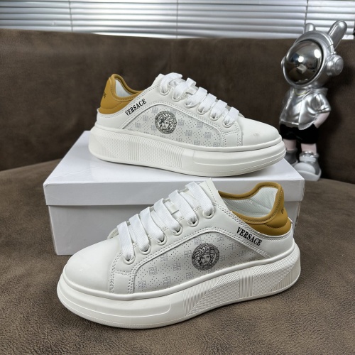 Cheap Versace Casual Shoes For Men #1225842 Replica Wholesale [$80.00 USD] [ITEM#1225842] on Replica Versace Casual Shoes