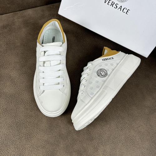 Cheap Versace Casual Shoes For Men #1225842 Replica Wholesale [$80.00 USD] [ITEM#1225842] on Replica Versace Casual Shoes