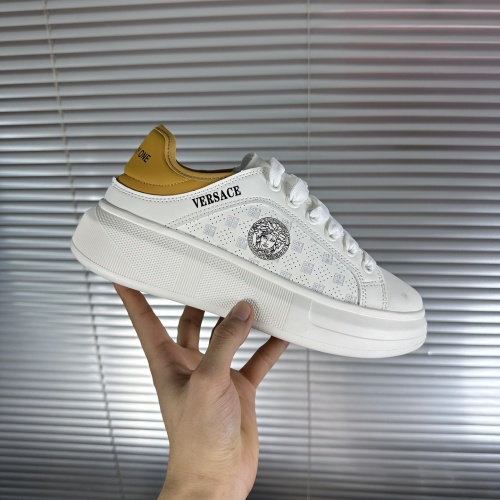 Cheap Versace Casual Shoes For Men #1225842 Replica Wholesale [$80.00 USD] [ITEM#1225842] on Replica Versace Casual Shoes