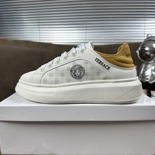 Cheap Versace Casual Shoes For Men #1225842 Replica Wholesale [$80.00 USD] [ITEM#1225842] on Replica Versace Casual Shoes