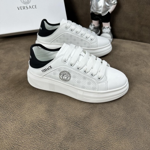 Cheap Versace Casual Shoes For Men #1225843 Replica Wholesale [$80.00 USD] [ITEM#1225843] on Replica Versace Casual Shoes