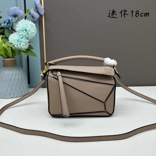 Cheap LOEWE AAA Quality Messenger Bags For Women #1225854 Replica Wholesale [$105.00 USD] [ITEM#1225854] on Replica LOEWE AAA Messenger Bags