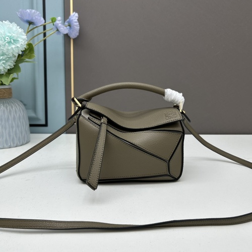 Cheap LOEWE AAA Quality Messenger Bags For Women #1225855 Replica Wholesale [$105.00 USD] [ITEM#1225855] on Replica LOEWE AAA Messenger Bags