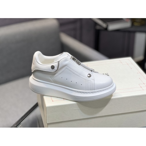 Cheap Alexander McQueen Casual Shoes For Women #1225861 Replica Wholesale [$105.00 USD] [ITEM#1225861] on Replica Alexander McQueen Casual Shoes