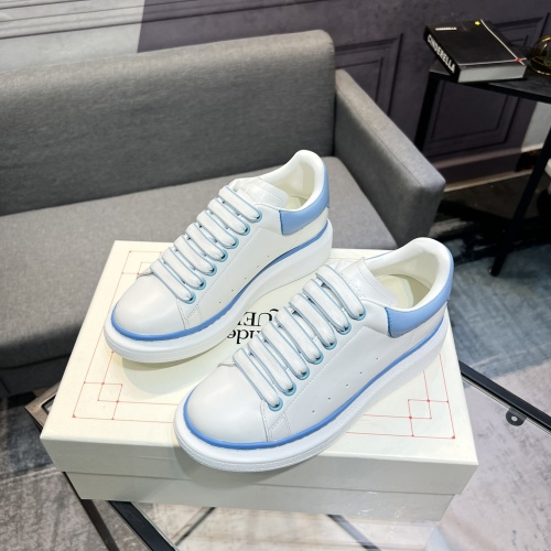 Cheap Alexander McQueen Casual Shoes For Women #1225873 Replica Wholesale [$102.00 USD] [ITEM#1225873] on Replica Alexander McQueen Casual Shoes