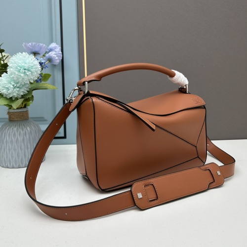 Cheap LOEWE AAA Quality Messenger Bags For Women #1225880 Replica Wholesale [$135.00 USD] [ITEM#1225880] on Replica LOEWE AAA Messenger Bags