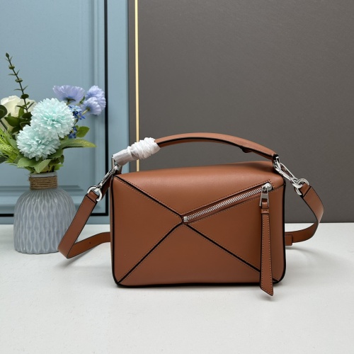 Cheap LOEWE AAA Quality Messenger Bags For Women #1225881 Replica Wholesale [$128.00 USD] [ITEM#1225881] on Replica LOEWE AAA Messenger Bags