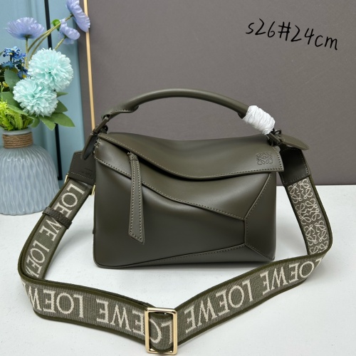 Cheap LOEWE AAA Quality Messenger Bags For Women #1225901 Replica Wholesale [$158.00 USD] [ITEM#1225901] on Replica LOEWE AAA Messenger Bags