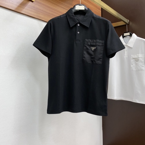 Cheap Prada T-Shirts Short Sleeved For Men #1225922 Replica Wholesale [$82.00 USD] [ITEM#1225922] on Replica Prada T-Shirts