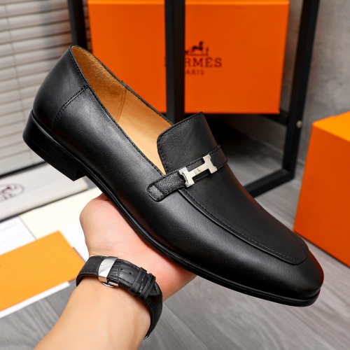 Cheap Hermes Leather Shoes For Men #1225935 Replica Wholesale [$92.00 USD] [ITEM#1225935] on Replica Hermes Leather Shoes