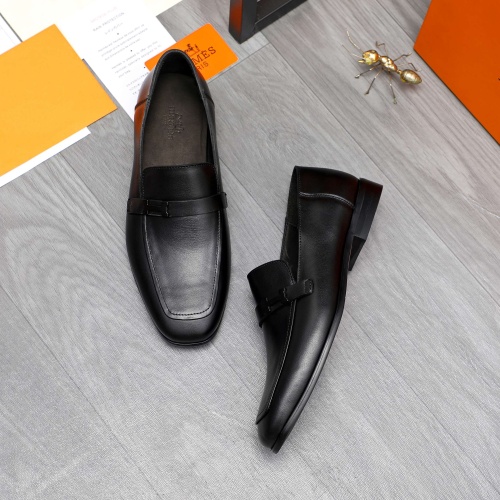 Cheap Hermes Leather Shoes For Men #1225936 Replica Wholesale [$92.00 USD] [ITEM#1225936] on Replica Hermes Leather Shoes