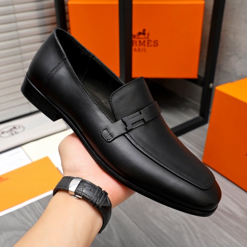 Cheap Hermes Leather Shoes For Men #1225936 Replica Wholesale [$92.00 USD] [ITEM#1225936] on Replica Hermes Leather Shoes