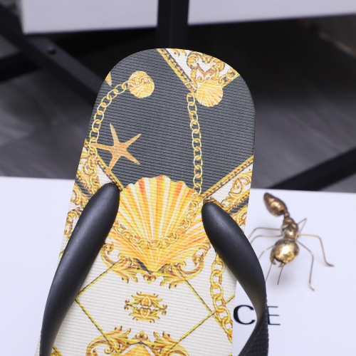 Cheap Versace Slippers For Men #1226059 Replica Wholesale [$42.00 USD] [ITEM#1226059] on Replica Versace Slippers