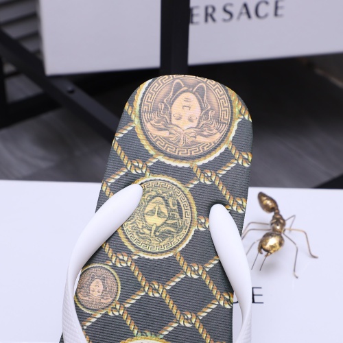 Cheap Versace Slippers For Men #1226060 Replica Wholesale [$42.00 USD] [ITEM#1226060] on Replica Versace Slippers