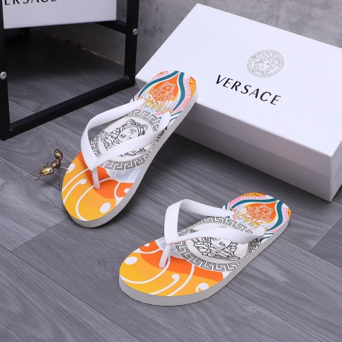 Cheap Versace Slippers For Men #1226063 Replica Wholesale [$42.00 USD] [ITEM#1226063] on Replica Versace Slippers