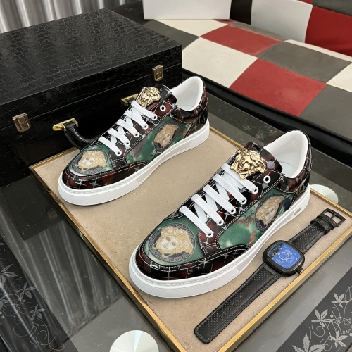 Cheap Versace Casual Shoes For Men #1226064 Replica Wholesale [$72.00 USD] [ITEM#1226064] on Replica Versace Casual Shoes