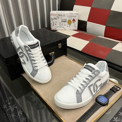 Cheap Dolce &amp; Gabbana D&amp;G Casual Shoes For Men #1226095 Replica Wholesale [$76.00 USD] [ITEM#1226095] on Replica Dolce &amp; Gabbana D&amp;G Casual Shoes