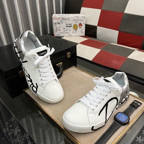 Cheap Dolce &amp; Gabbana D&amp;G Casual Shoes For Men #1226114 Replica Wholesale [$82.00 USD] [ITEM#1226114] on Replica Dolce &amp; Gabbana D&amp;G Casual Shoes