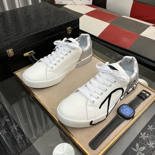 Cheap Dolce &amp; Gabbana D&amp;G Casual Shoes For Men #1226114 Replica Wholesale [$82.00 USD] [ITEM#1226114] on Replica Dolce &amp; Gabbana D&amp;G Casual Shoes