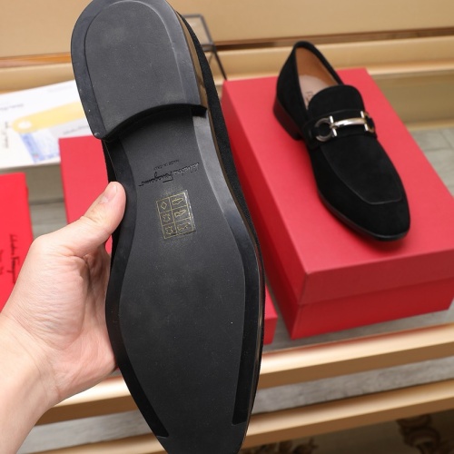 Cheap Salvatore Ferragamo Leather Shoes For Men #1226122 Replica Wholesale [$122.00 USD] [ITEM#1226122] on Replica Salvatore Ferragamo Leather Shoes