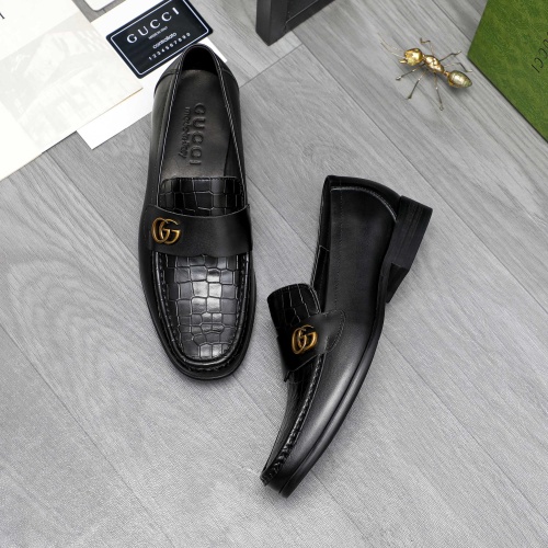 Cheap Gucci Oxfords Shoes For Men #1226183 Replica Wholesale [$88.00 USD] [ITEM#1226183] on Replica Gucci Oxfords Shoes