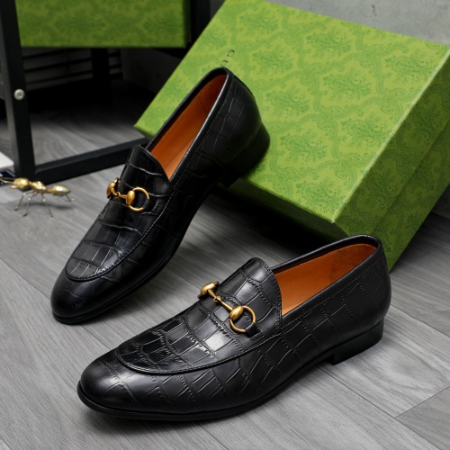 Cheap Gucci Oxfords Shoes For Men #1226188 Replica Wholesale [$98.00 USD] [ITEM#1226188] on Replica Gucci Oxfords Shoes