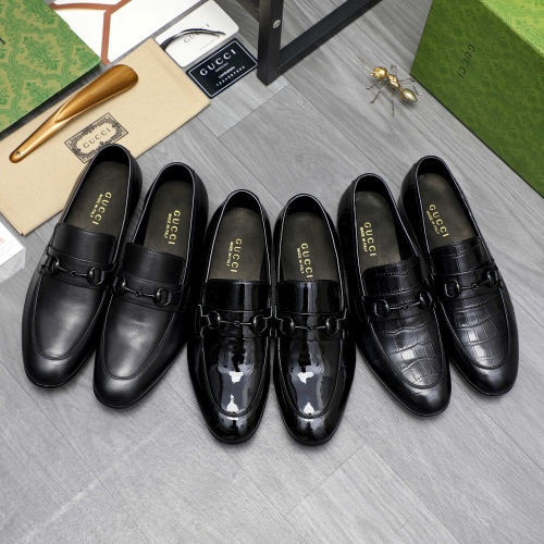 Cheap Gucci Oxfords Shoes For Men #1226189 Replica Wholesale [$98.00 USD] [ITEM#1226189] on Replica Gucci Oxfords Shoes