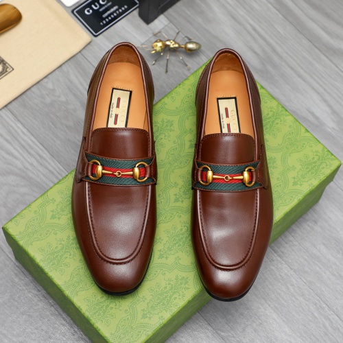 Cheap Gucci Oxfords Shoes For Men #1226194 Replica Wholesale [$98.00 USD] [ITEM#1226194] on Replica Gucci Oxfords Shoes