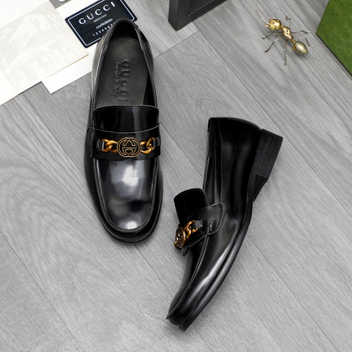 Cheap Gucci Oxfords Shoes For Men #1226201 Replica Wholesale [$88.00 USD] [ITEM#1226201] on Replica Gucci Oxfords Shoes