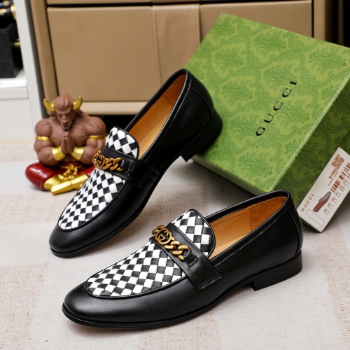 Cheap Gucci Oxfords Shoes For Men #1226202 Replica Wholesale [$80.00 USD] [ITEM#1226202] on Replica Gucci Oxfords Shoes